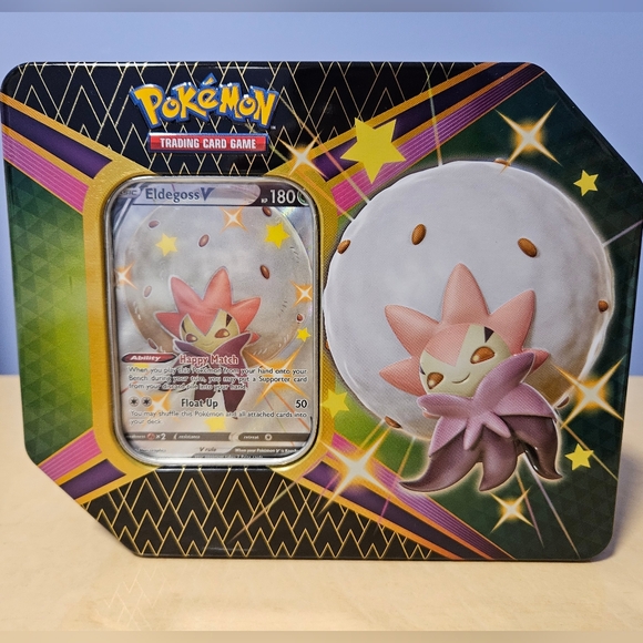 Pokemon Shining Fates Eldegoss V Tin - Picture 7 of 12